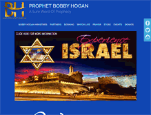 Tablet Screenshot of bobbyhogan.org